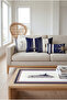 Marine Sea Yacht Pattern Navy Blue White Beige 4 Throw Pillow Covers 1 Runner 5-Piece Set Throw Pillow Cover Set. Table Set Double-Sided Throw Pillow Cover Digital Printing - 7