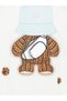 Unisex - Bear Graphic Crew Neck T-Shirt - 3