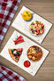 2-Piece Glass Cutting Board and Presentation Tray Decomar Marble Patterned 20 X 30 cm and 25 X 35 cm - 7