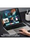 Grey, 2-in-1 Foldable Bluetooth Keyboard - Touchpad and Magnetic Stand Case - 6