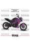 ملصق طلاء متوافق مع BAJAJ Dominar 250-400، طقم جاهز لطلاء المحرك بلونين، جودة عالية