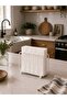 Napkin Holder Misketli White Luxury 1St Class Stainless Cage Napkin Holder