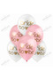 11 Inch Bride to Be Printed Pink and White Latex Balloon (Pack of 100)