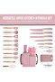 19pcs Kitchen Utensils Set: Professional & Stylish Chef Tools. Ideal Wedding Gift for Home Chefs. - 3
