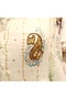 Women's Bohemian Ethnic Patterned Glitter Striped Waist-Tie Tassel Maxi Dress - 4