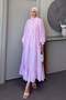 Belinda Guipure Detailed Dress Pink - 4