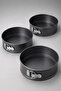 Cheflock 3-Piece Springform Cake Pan Set 24-26-28 cm Non-Stick Pastry Cheesecake Mold - 7