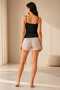Women's Ribbed Rope Strap Basic Undershirt - 95% Cotton & Flexible for Daily Use - 4