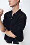Relaxed Fit Hole-knit polo shirt - 4