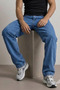 Men's High Waist Comfort Blue Jeans - 6