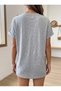 Unisex Colorful Fishes Printed Beige T-Shirt Printed Design Tshirt - 2