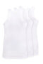 Men's super combed cotton vest White 100% combed cotton jersey fabric | BX209 | Pack of 3 - 3