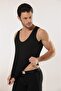 Men's Wide Strap Cotton Lycra 3-Piece Undershirt 716-717 - 2