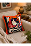 Double-Sided Decorative Energetic & Living Room Decor Fringed Throw Pillow Cover 1 Piece 43X43(Sk-K53) - 2