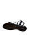 Flat Non-Slip Sole Sandals with Straps and Stone Detail - 2