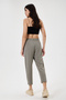 Women's Elastic Waist Carrot/Shalwar Style Lycra Pants - 3