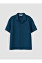 Lcw Kids Petrol Short Sleeve Muslin Boys' Shirt - 2