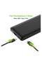 10000mAh Slim Portable Power Bank – Fast Charging with Flashlight, 3 Output & Dual Input, Built-in Cables - 3
