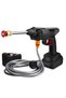 48V 25000mAh 30Bar Cordless High Pressure Car Washer with Nozzles Water Gun Set Garden Cleaning Jet Washing Machine Multi Purpose With Uk 3 Pin Adapter