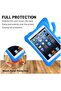 iPad Case for Kids, 9.7 inch, Lightweight Shockproof EVA Foam Protective Tablet Stand Cover - 3