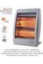 NH1205H Portable Quartz Heater with 400W & 800W Heat Levels, Silent Operation, Overheat Protection, and Easy Carry Handle – Efficient Electric Heating for Home & Office - 2