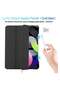 iPad Air 4 Case 2020, iPad Air 4th Generation Case with Pencil Holder (Black) - 3