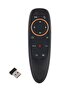 Voice Remote Air Mouse Remote, 2.4G RF Wireless Remote Control with 6 Axis Gyroscope and IR Learning, Air Fly Mouse with Voice Input for Android TV Box/PC
