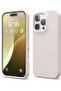 Stone Gray Full Body Protection Case for iPhone 16 Pro - Shockproof, Slim Design with Anti-Scratch Microfiber Lining