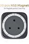 Wireless Car Charger 15W Fast Charging Phone Mount - Strong Magnetic Holder - 5