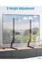 Universal Table Top TV Stand for 32-65 Inch TVs, Detachable Leg, VESA 800x600mm, 3 Height Adj. - 5