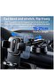 C174 Suction Cup Type Telescopic Car Phone Holder (Black) - 3