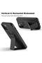 IPhone 14 Pro Case with Magnetic Foldable Back Stand and Holder, Cover with Finger Strap - 4