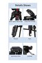 Generic KP2294 Rotatable Center Column Aluminum Alloy Stand Axis Horizontal Monopod Tripod for DSLR Camera - 4