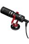BY-MM1 Cardioid Condenser Microphone Black/Red - 3