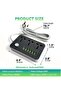 Power Strips Extension Cord 3 Outlets, Power Socket with 6 USB Ports Universal Charging Socket with 2M Bold Extension Cord - 4