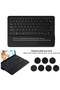 Galaxy Tab S7 FE Keyboard Case 12.4" 2021, Wireless Detachable Keyboard + Folio Smart PU Case Cover - 3