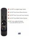 Replacement AN-MR21GA IR Remote Control for All LG Smart TVs (Magic Pointer Function No Voice) - 2