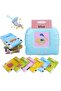 Talking Flash Cards Educational Toys for Toddlers - Montessori Flash Cards - Blue