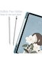 Apple Ipad Air 4 (10.9”) English Arabic Smart Wireless Bluetooth Keyboard Case Cover With Pen Slot Black - 4