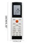Replacement Air Conditioner Remote Control for GREE AC AFB Series English Version Vernbedinung with battery - 4
