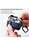 Upgraded [Secure Lock] Armor Airpod Pro Case, Shockproof AirPods Pro Cover Cool iPod Pro Case - 2