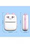 Portable Label Maker Mini Pocket Printer for Wrong Question Photo Thermal Printing Student Portable Printer - 2
