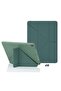 iPad 10.2 Inch Case for 9th/8th/7th Gen - 5-in-1 Viewing, Auto Wake/Sleep, Soft Back, Night Green