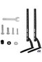 Universal Table TV Stand for 37-75 Inch LED LCD Plasma TVs, Supports 45kg, VESA 600x400mm