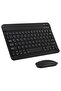 Ultra-Slim Bluetooth Keyboard and Mouse Combo for iPad iPhone iOS 13+ Samsung Android Windows