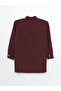 Textured Oversize Women's Shirt Tunic - 6