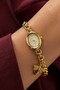 Gress Women's Gold Bee Charm Bracelet Watch with Oval White Dial Steel Chain Band Luxury Vintage Elegant Women's Wristwatch 2026 - 6