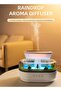 USB Mini Ultrasonic Air Humidifier and Aroma Essential Oil Diffuser for Home and office – Quiet Mist, Aromatherapy, Desktop Purifier with Simulation Light, 250ml - 2