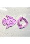 Tropical Fish Shaped Cutter Mold - Polymer Clay, Cold Porcelain, Ceramic, and Sugar Dough Shaping Tool - 5