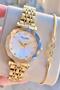 Women's Watch Gold Color Original Steel Waterproof 3Atm Guaranteed with Invoice - 4